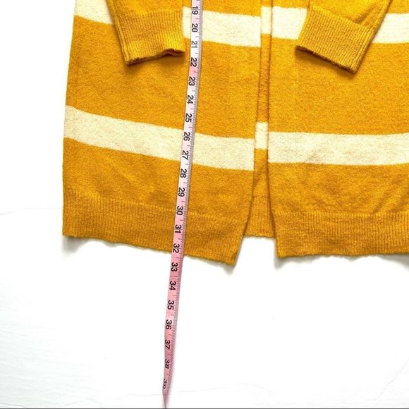 Sophie Rue Demeter Yellow and White Striped Cardigan Size XS - Picture 6 of 8